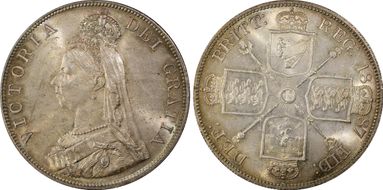 1887 Dbl Fl S-3923 Arabic 1 MS64