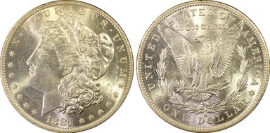 1881-O $1 MS63
