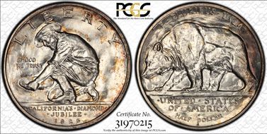 1925-S 50C California MS63