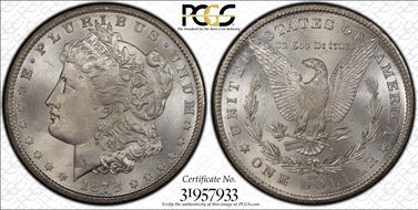 1878-CC $1 MS65