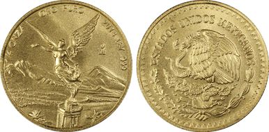 2014-Mo 1/4 oz Libertad Au MS69