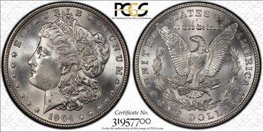 1904 $1 MS65