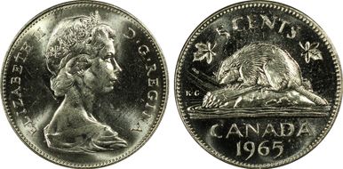 1965 5C LB Detached MS64