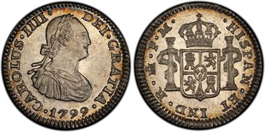 1799-Mo FM 1/2 R Calico-283 MS64