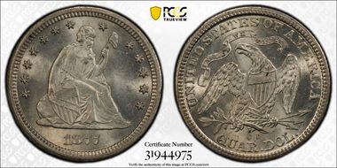 1877-CC 25C MS63