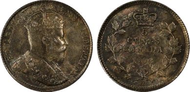 1902-H 5C Large H MS64