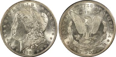 1881 $1 MS63