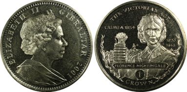 2001 Crown Florence Nightingale KM-963 MS66