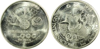 1998 1000 E Year of the Oceans KM-707 MS64