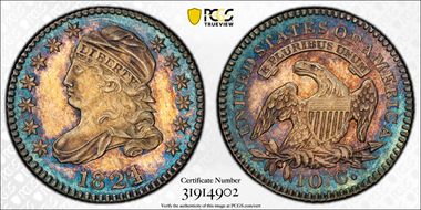 1824/2 10C JR-1 MS66
