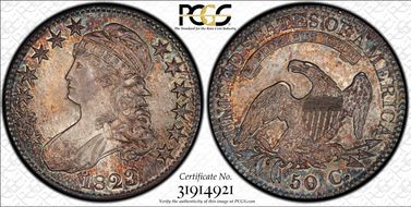 1823 50C O-101a, Patched 3 MS65+