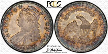 1823 50C O-101a, Patched 3 MS65