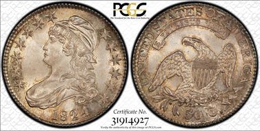 1824 50C O-116 MS66+