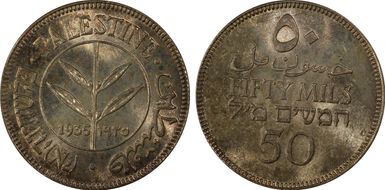 1935 50 Mil MS65