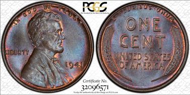 1941 1C MS64BN