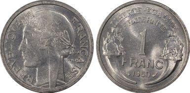 1950 1 Fr Gad-473b F-221 MS66