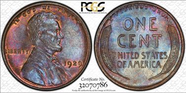 1929 1C MS64BN
