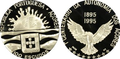 1995 100 Esc 100 Yrs Azorean Autonomy PR70DCAM