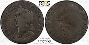 1786 CT 1/2P Hercules Head VG10BN