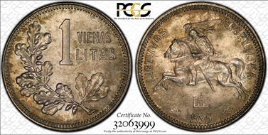 1925 Litas AU58