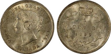 1899 5C MS63