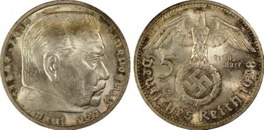 1938-G 5 Mk J-367 MS63