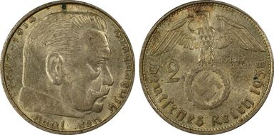 1938-B 2 Mk J-366 MS63