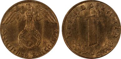 1939-J Pfg J-361 MS63RB