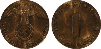 1938-J Pfg J-361 MS64RB