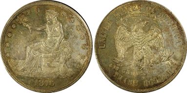 1876-S T$1 MS62+