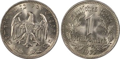 1933-A Mark J-354 MS66