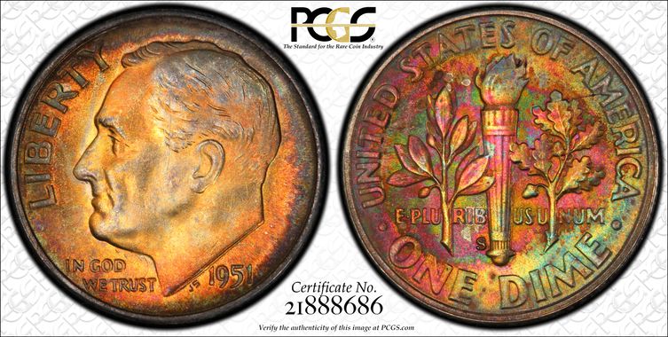 Cert 21888686 - Coin Image