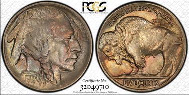 1913-S 5C Type 2 MS64