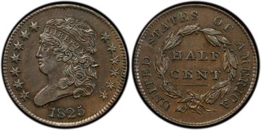 1825 1/2C C-1 AU55BN