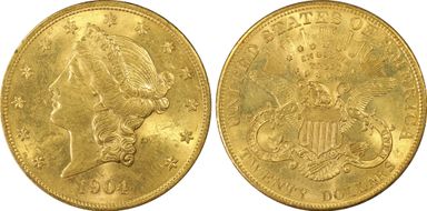 1904 $20 MS61