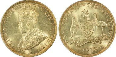 1912 Florin MS65