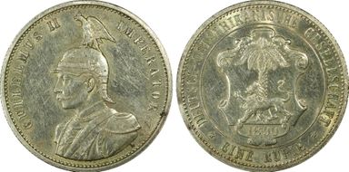 1890 Rupie J-713 AU55