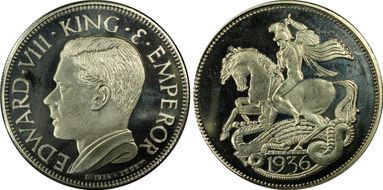 "1936" Medal FM119c Edward VIII Var 1936-2006 PR67DCAM