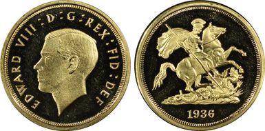 "1936" (Sov) FC44 Edward VIII PE PR64DCAM