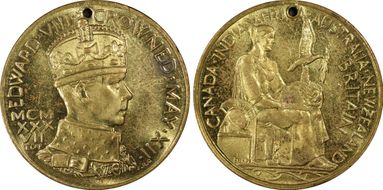 "1936" Medal CM214b Edward VIII PR1