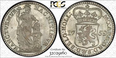 1759 1/4 G KM-100 Ag MS66