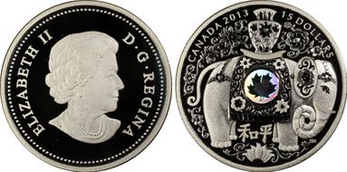 2013 $15 Maple of Peace PR70DCAM