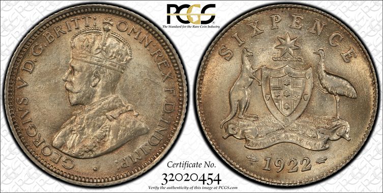 Cert 32020454 - Coin Image