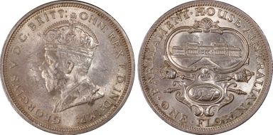 1927(m) Florin Canberra  KM-31 MS62