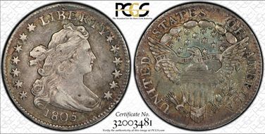 1805 10C 4 Berries XF45