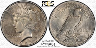 1924 $1 MS62