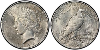 1924 $1 MS62