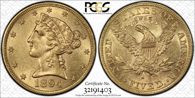 Cert 32191403 - Coin Image