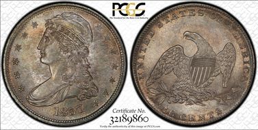 1837 50C GR-4 MS66