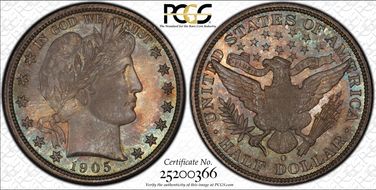 1905-O 50C MS66+